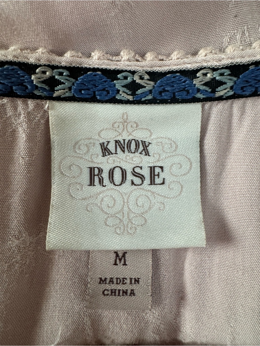Womens Floral Peasant Top Medium Embroidered Cottage Bohemian Oversized Coastal - Picture 4 of 6